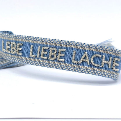 Armband Lebe Liebe Lache