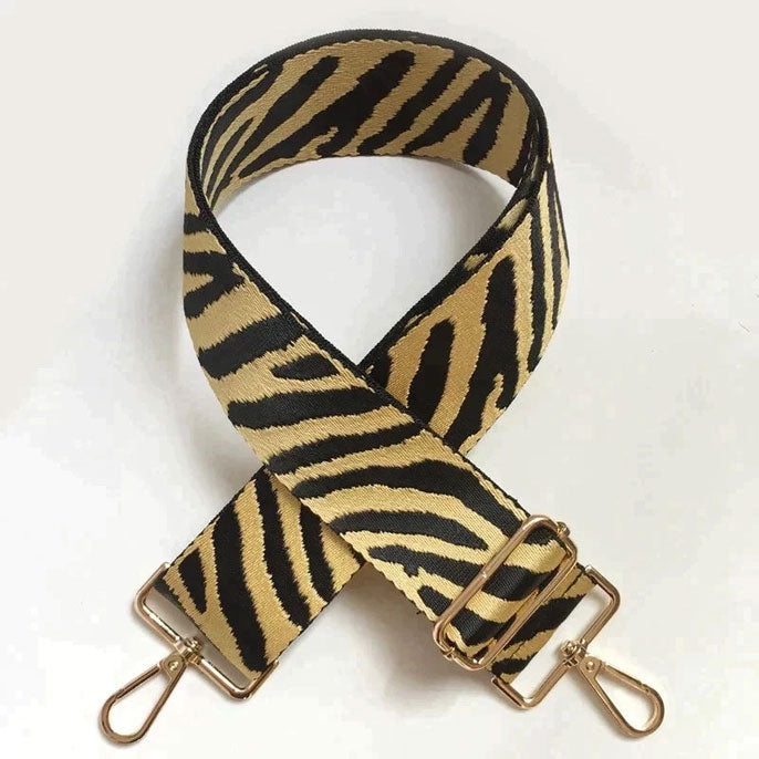 Taschengurt Zebra Gelb